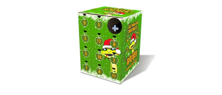 Cider festive drinks packaging