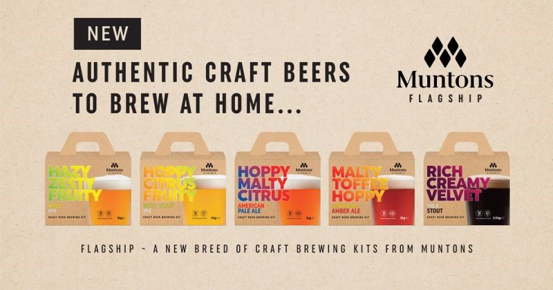 Muntons Flagship Beer Packaging