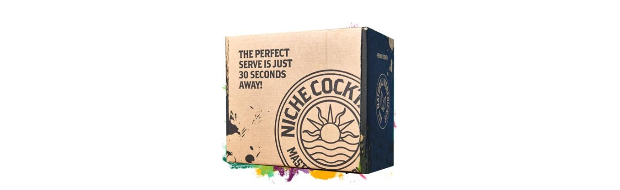 Niche Cocktails eCommerce Packaging