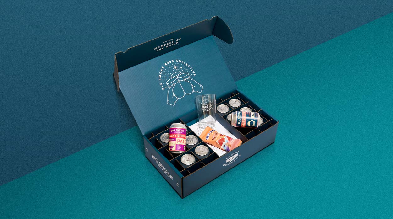 beer subscription packaging