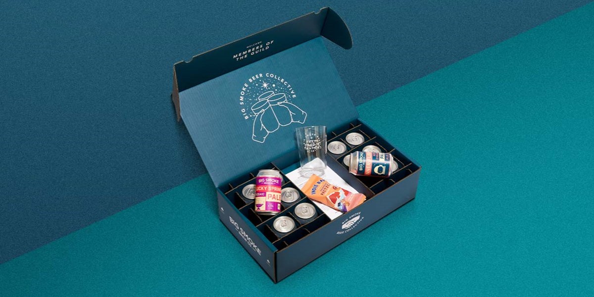 beer subscription packaging