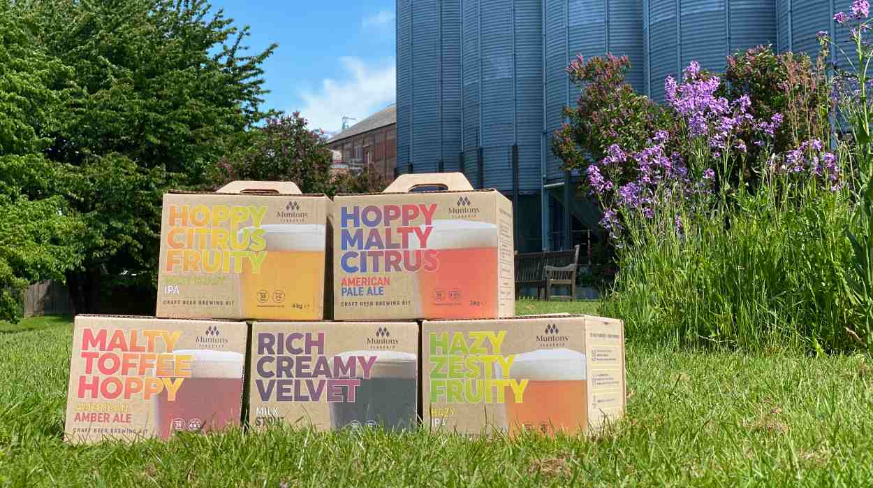 Muntons Beer Packaging