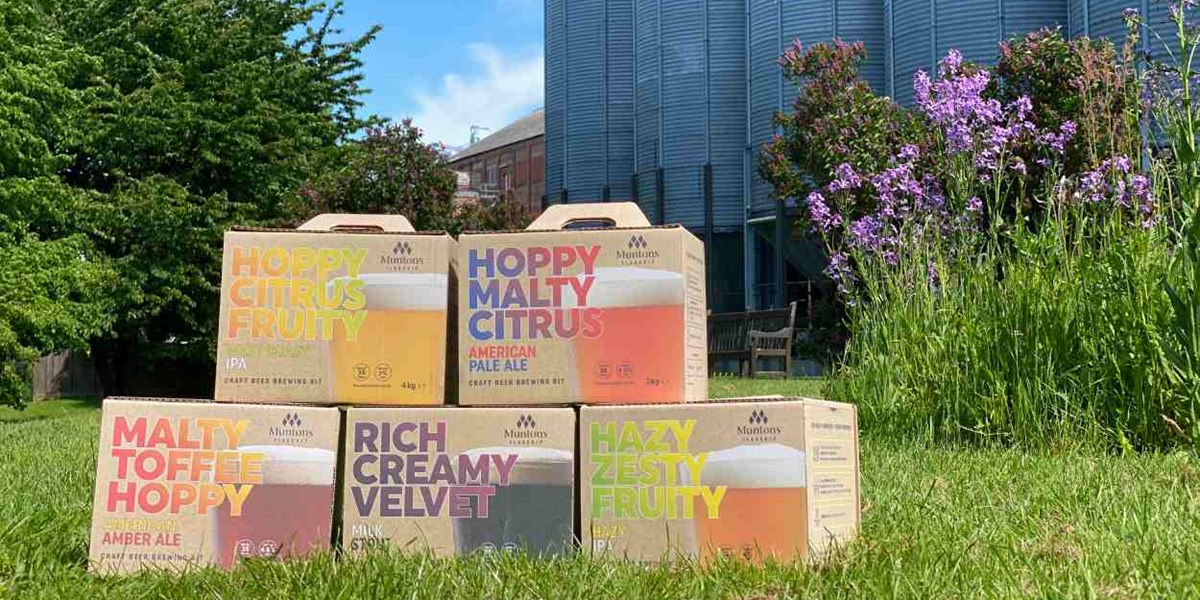 Muntons Beer Packaging