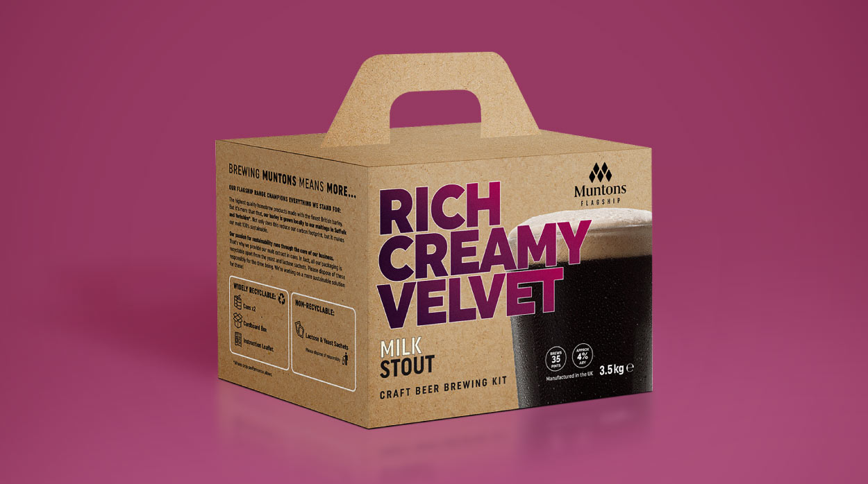 Muntons Beer Packaging