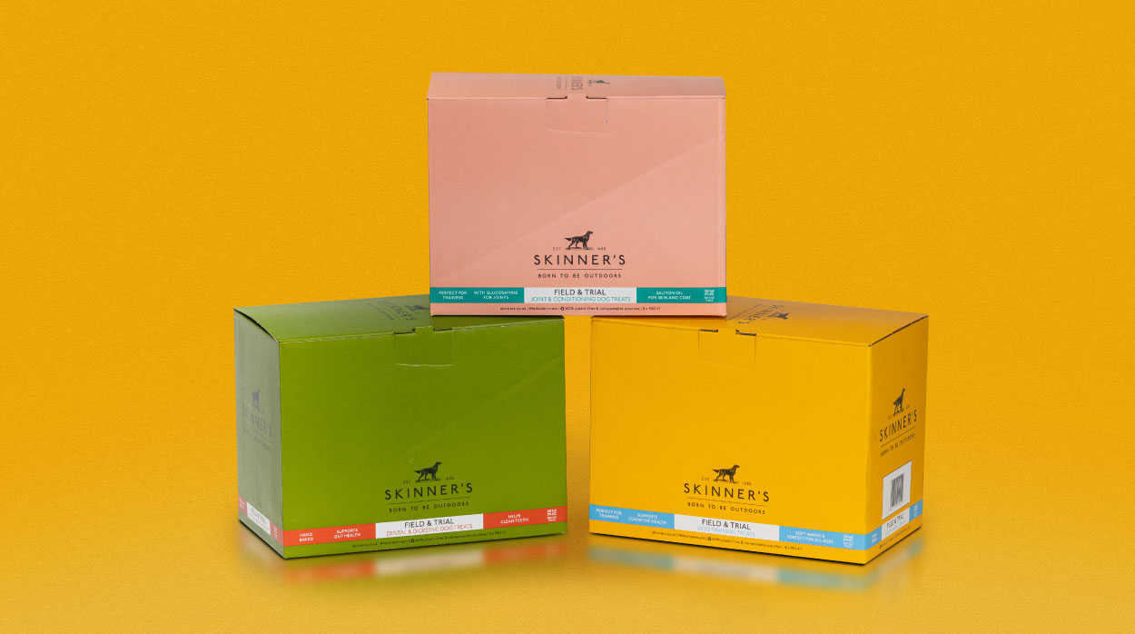 Skinners SRP Quick Assembly Pet Food Packaging