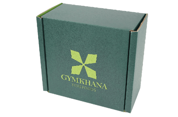 Cardboard boxes with logo