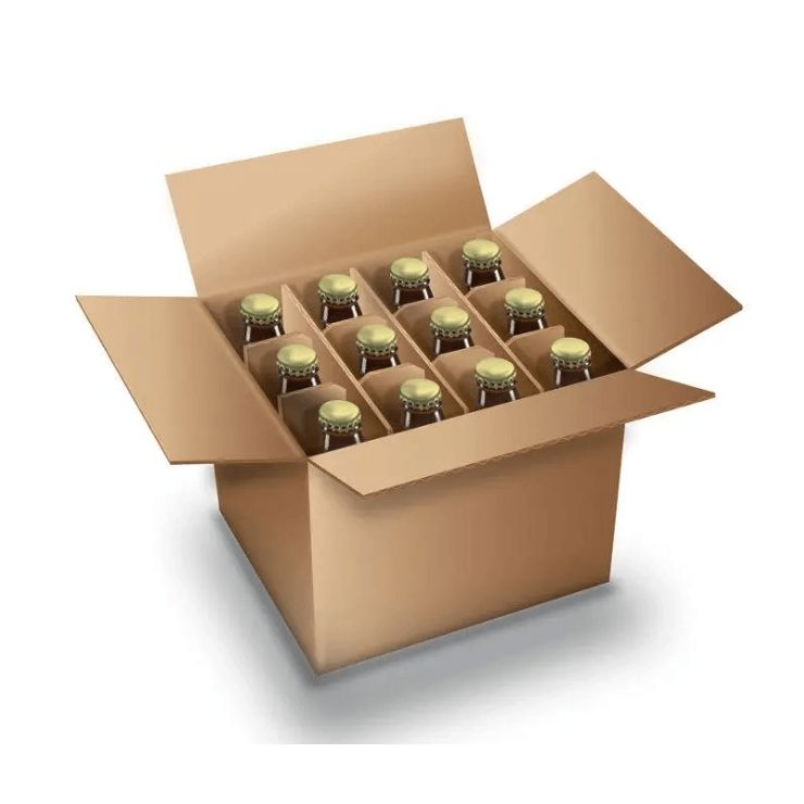 12 beer glass bottle packaging