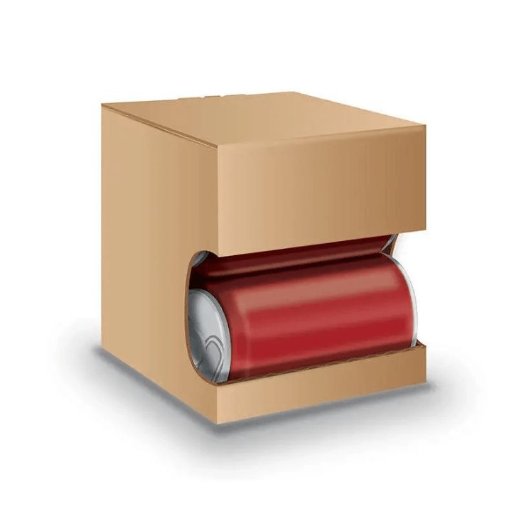 4 beer can packaging box