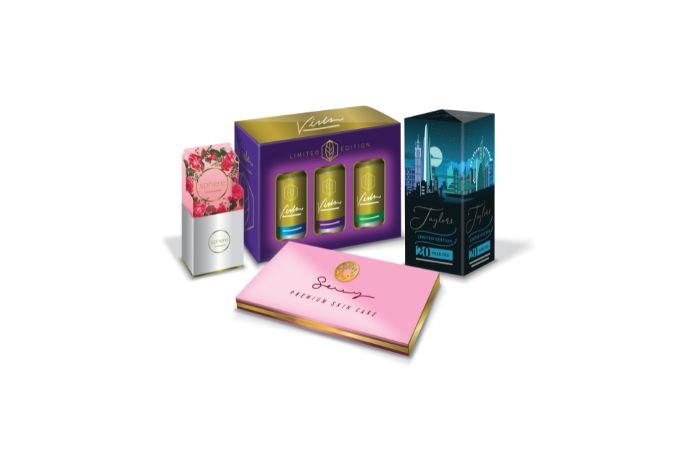 Litho printed packaging