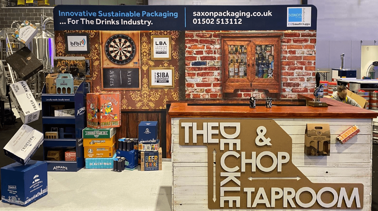 Celebrating the craft: Saxon Packaging exhibits at BeerX 2024