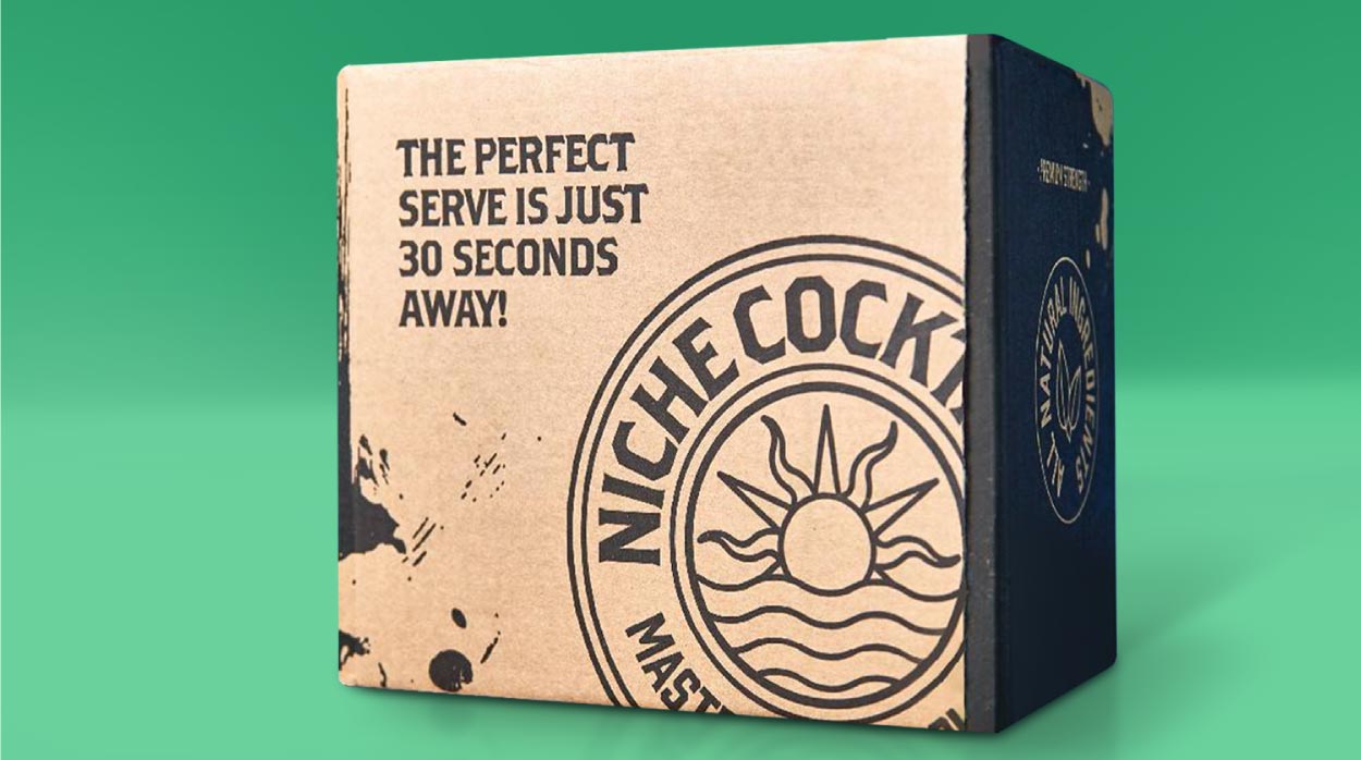 Bespoke eCommerce Drinks Packaging for Niche Cocktails