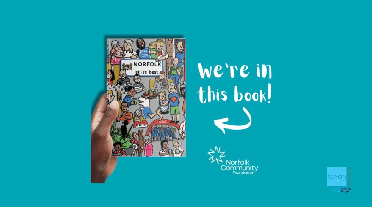 Book wrap mailers donated for Norfolk At Its Best charity book project