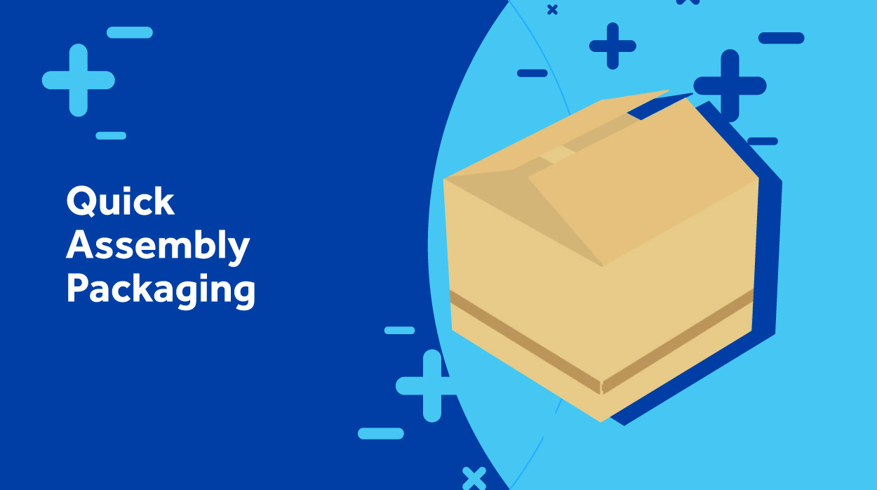 Quick Assembly Packaging - Infographic